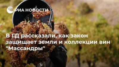 Константин Бахарев - В ГД рассказали, как закон защищает земли и коллекции вин "Массандры" - smartmoney.one - Россия - Крым