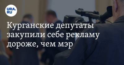 Андрей Потапов - Курганские депутаты закупили себе рекламу дороже, чем мэр - ura.news - Курган