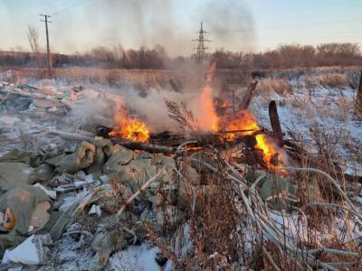 Нижегородцы пожаловались на горящую свалку около станции аэрации - vgoroden.ru