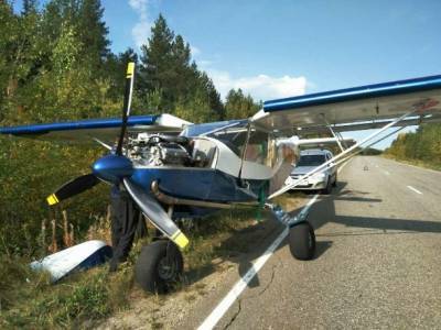 Приземлившемуся на трассе в Коми пилоту запретили летать без страховки - bnkomi.ru - респ. Коми - Сосногорск