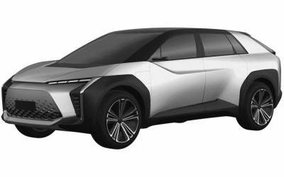 Новый Toyota BZ — патентные изображения - zr.ru