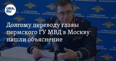 Михаил Давыдов - Долгому переводу главы пермского ГУ МВД в Москву нашли объяснение - ura.news - Москва - Пермь - Пермский край