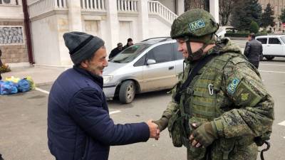Минобороны опровергло информацию об окружении миротворцев в Карабахе. - tvc.ru - район Гадрутский