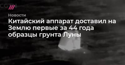 Сергей Королев - Андрей Королев - Китайский аппарат доставил на Землю первые за 44 года образцы грунта Луны - tvrain.ru - Москва - США