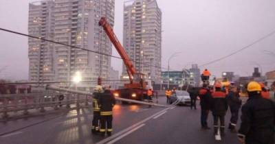 "П***ец" - первое, что мне пришло на ум", - подрядчик стройки Шулявского моста об упавших столбах - focus.ua - Киев - Строительство