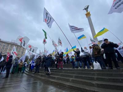 Андрей Ермак - Сергей Доротич - Протест ФОПов на Майдане: количество протестующих резко выросло - narodna-pravda.ua