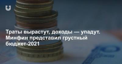 Траты вырастут, доходы — упадут. Минфин представил грустный бюджет-2021 - news.tut.by - Белоруссия