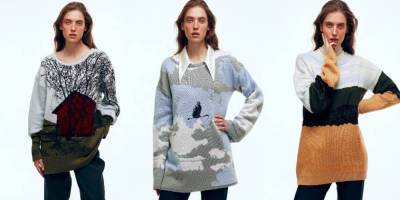 Журавль в небе: капсульная коллекция свитеров BEVZA - skuke.net - Украина