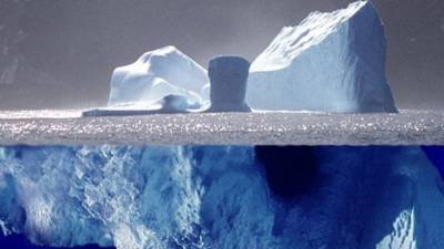 Самый большой в мире айсберг A-68a раскололся пополам - newinform.com - Антарктида