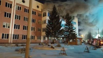 В Уфе загорелась станция переливания крови - mir24.tv - Башкирия - Уфа