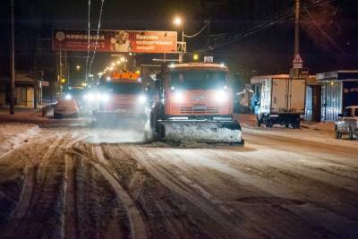 В Волгограде за ночь от снега очистили 4,8 млн квадратных метров дорог - volg.mk.ru - Волгоград