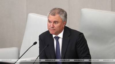 Вячеслав Володин - Володин: решать вопросы внутри государства должен его народ без давления и вмешательства извне - belta.by - Белоруссия - Минск - ?