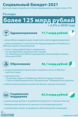 Социальный бюджет Челябинской области на 2021 год: на что выделят деньги - nakanune.ru - Челябинская обл.