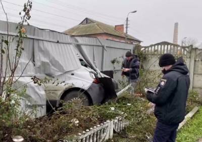 Под Киевом пьяный водитель въехал во двор частного дома - news.bigmir.net - Киев