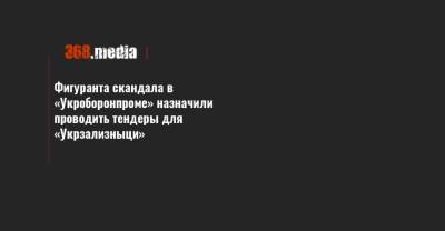 Фигуранта скандала в «Укроборонпроме» назначили проводить тендеры для «Укрзализныци» - 368.media - Никополь - Житомир