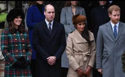 принц Уильям - принц Гарри - Кейт - Принц Уильям и герцогиня Кэтрин обменялись рождественскими подарками с принцем Гарри и Меган Маркл - argumenti.ru - США - Англия - шт. Калифорния