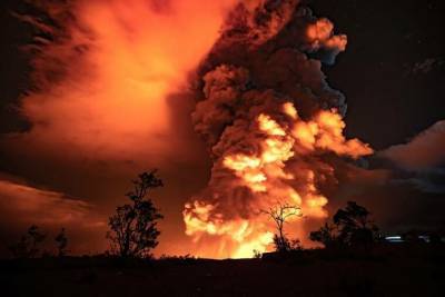 На Гавайях началось извержение одного из самых активных вулканов мира - news.bigmir.net - штат Гавайи