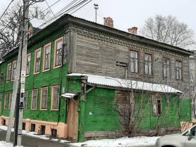 Аварийный дом на улице Костина покрасили на средства бюджета Нижнего Новгорода - vgoroden.ru - Нижний Новгород