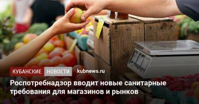Роспотребнадзор вводит новые санитарные требования для магазинов и рынков - kubnews.ru