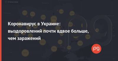 Коронавирус в Украине: выздоровлений почти вдвое больше, чем заражений - thepage.ua