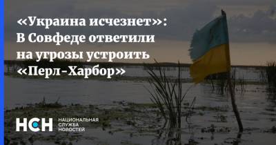 Зиновий Свереда - «Украина исчезнет»: В Совфеде ответили на угрозы устроить «Перл-Харбор» - nsn.fm - Украина - Крым