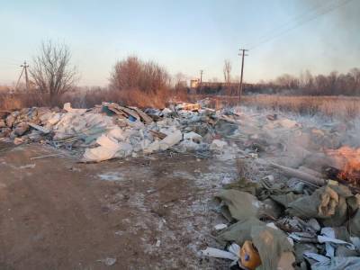 Найден владелец горевшей свалки около Нижегородской станции аэрации - vgoroden.ru - Нижегородская обл. - район Кстовский