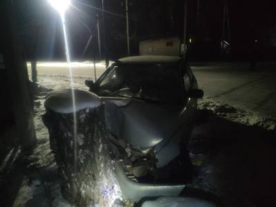 В Ряжске пьяный водитель врезался в дерево - 7info.ru - Рязанская обл. - Ряжск