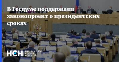 Михаил Романов - В Госдуме поддержали законопроект о президентских сроках - nsn.fm