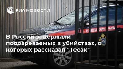 Светлана Петренко - Максим Марцинкевич - В России задержали подозреваемых в убийствах, о которых рассказал "Тесак" - ria.ru - Москва - Россия - Московская обл.