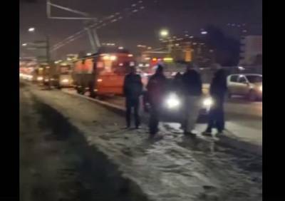 Kia Ceed - Опубликовано видео с места массовой аварии на Московском шоссе - ya62.ru - Рязань
