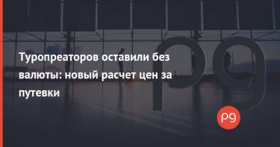 Туропреаторов оставили без валюты: новый расчет цен за путевки - thepage.ua