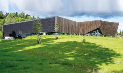 Интеграция в окружающую среду: как выглядит новый центр водных видов спорта в Норвегии – фото - 24tv.ua - Норвегия - Шанхай - Исландия