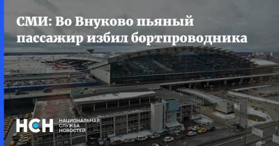 СМИ: Во Внуково пьяный пассажир избил бортпроводника - nsn.fm