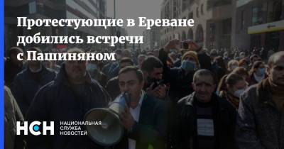 Никол Пашинян - Протестующие в Ереване добились встречи с Пашиняном - nsn.fm - Армения - район Гадрутский - Ереван - Нагорный Карабах