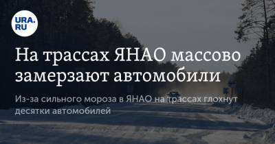 На трассах ЯНАО массово замерзают автомобили - ura.news - Ноябрьск - окр. Янао