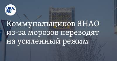 Сергей Карасев - Коммунальщиков ЯНАО из-за морозов переводят на усиленный режим - ura.news - окр. Янао