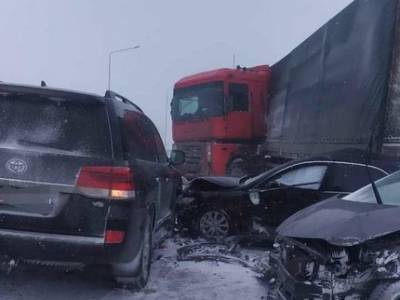 В Сети появилось видео с места массового ДТП в Башкирии - ufatime.ru - Башкирия - Уфа - Оренбург - район Мелеузовский