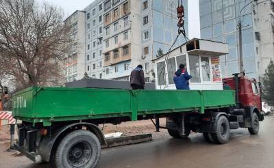 Власти Ташкента продолжают демонтаж торговых киосков и ларьков. Их владельцев называют "нелегальными предпринимателями" - podrobno.uz - Узбекистан - Ташкент - район Яшнабадский