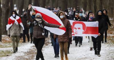 В Беларуси не утихают протесты: силовики задержали два десятка человек - tsn.ua - Белоруссия - Минск