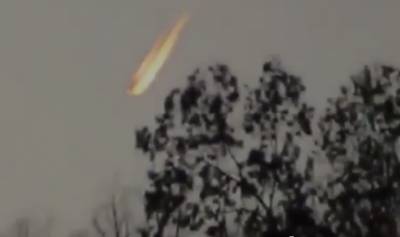 Вирджиния - Странный огненный метеор запечатлели на видео жители штата Вирджиния - actualnews.org