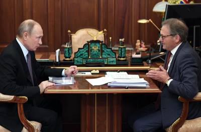 Владимир Путин - Борис Титов - Титов доложил Путину о ситуации с бизнесом во время пандемии - tvc.ru