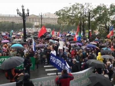 Сергей Фургал - Правозащитники: В Хабаровском крае с начала протестов силовики провели 185 задержаний - rosbalt.ru - Хабаровский край