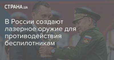 Владимир Путин - В России создают лазерное оружие для противодействия беспилотникам - strana.ua