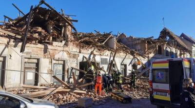 Сильное землетрясение в Хорватии погибло минимум семь человек - naviny.by - США - Хорватия - Петриня