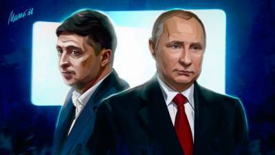 Владимир Зеленский - Владимир Путин - Политолог Вакаров: это не Зеленский решает, будет ли Путин с ним разговаривать - riafan.ru - Киев