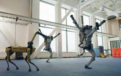 Роботов Boston Dynamics научили танцевать - korrespondent.net - Boston - county Love