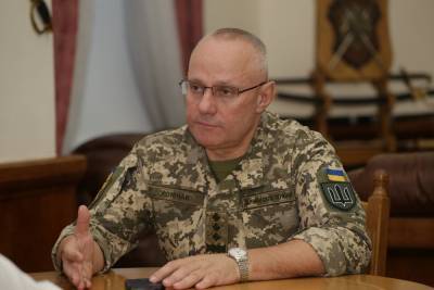 Руслан Хомчак - Потихоньку двигаемся вперед: главнокомандующий ВСУ Хомчак высказался о ситуации в Донбассе - news-front.info - Украина - Киев - Донбасс
