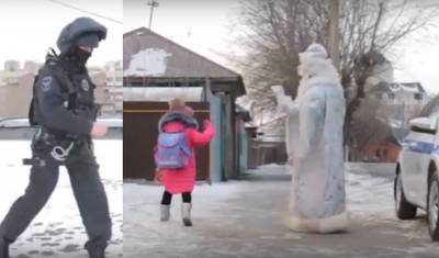 Спецназ и ГИБДД поздравили жителей Тюмени с Новым годом - nashgorod.ru - Тюмень