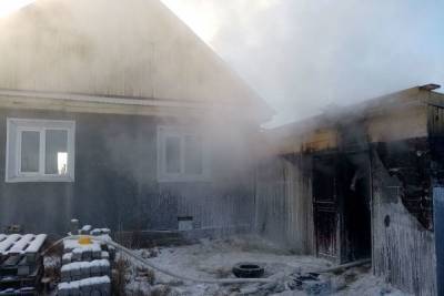 В Бурятии на пожаре пострадали два человека - ulan.mk.ru - респ.Бурятия - район Заиграевский