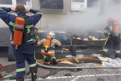 В Ровно горел ТРЦ "Арена", эвакуировали 53 человека - kp.ua - Полтавская обл. - Ровно